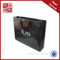 Good quality black paper bag with glossy lamination